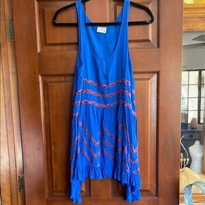 Free People Intimately  voile trapeze dress tunic boho festival